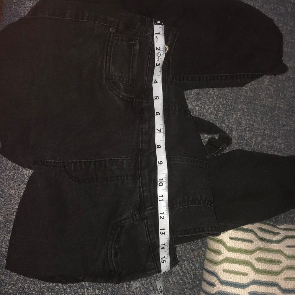 Dollhouse Black Denim Overalls - Picture 7 of 9
